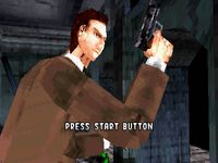 une photo d'Ã©cran de The House of the Dead sur Sega Saturn